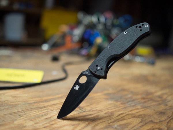 couteau de poche spyderco tenacious